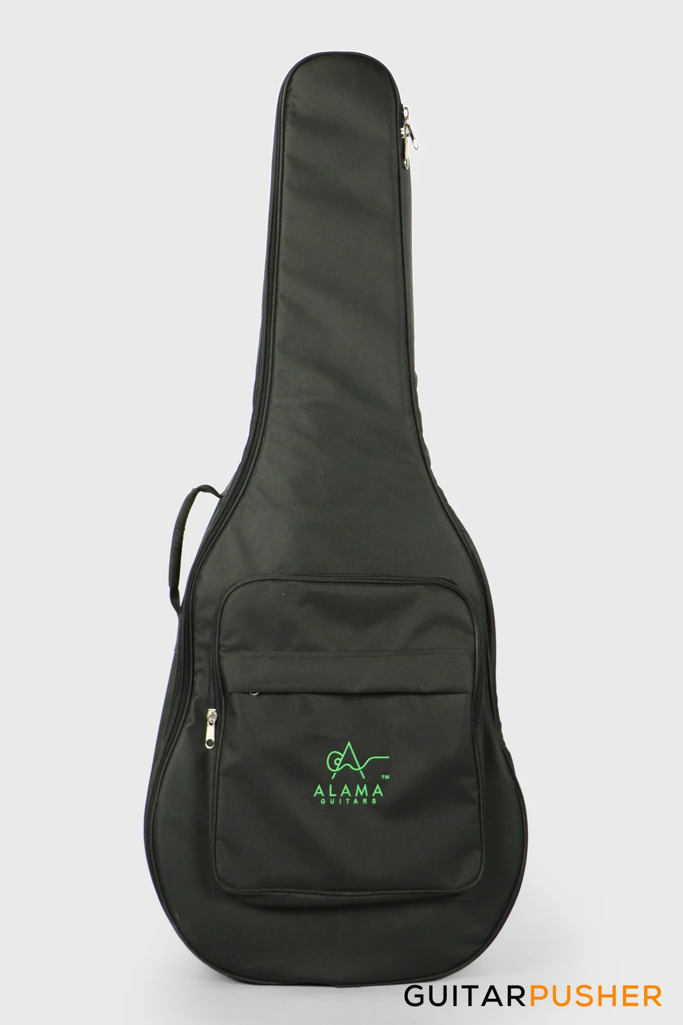 Alama Grand Auditorium Cutaway All-Solid Wood Gmelina/Philippine Mahogany Acoustic Guitar - Natural - Image 14