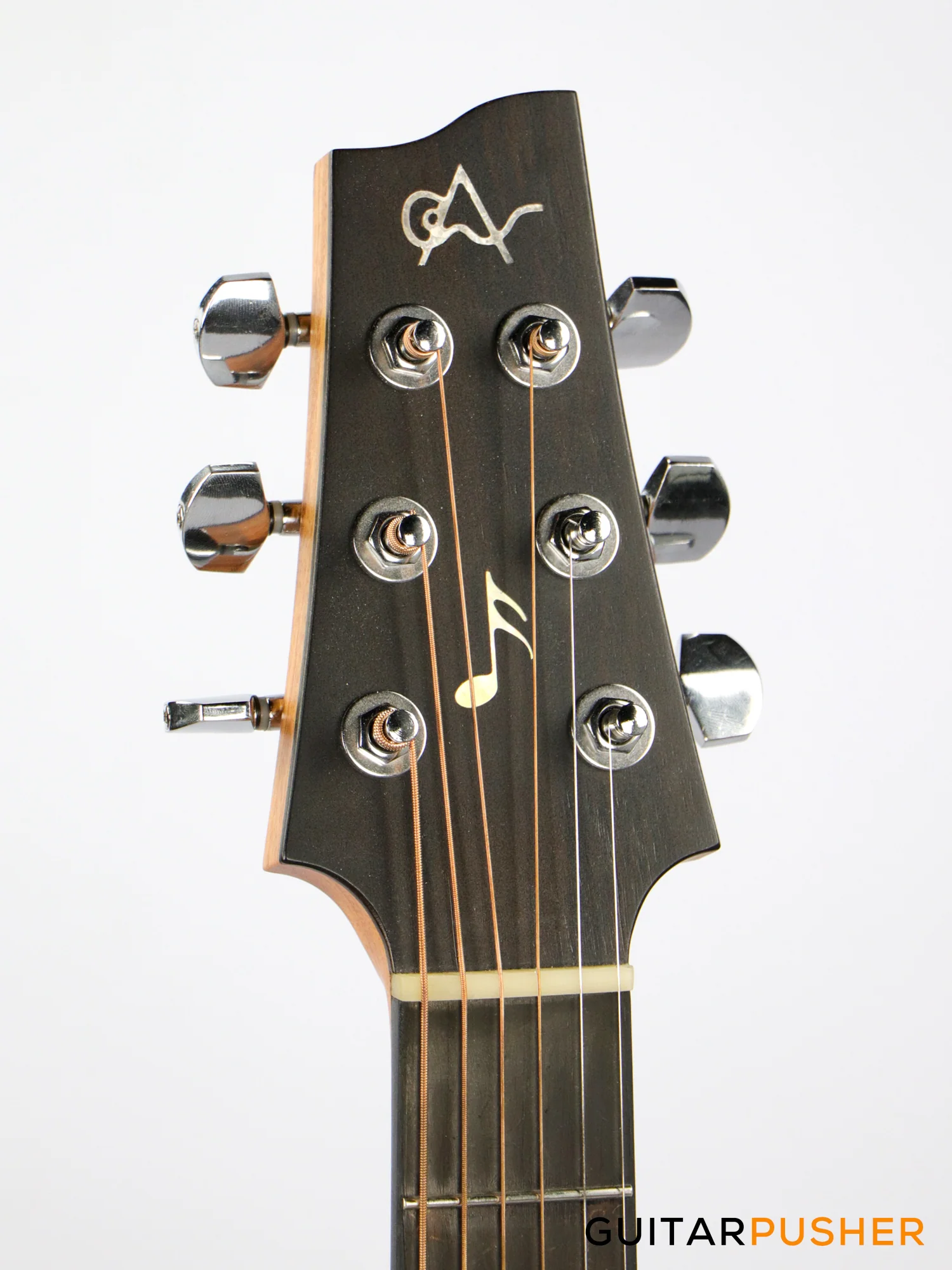 Alama Grand Auditorium Cutaway All-Solid Wood Gmelina/Philippine Mahogany Acoustic Guitar - Natural - Image 5