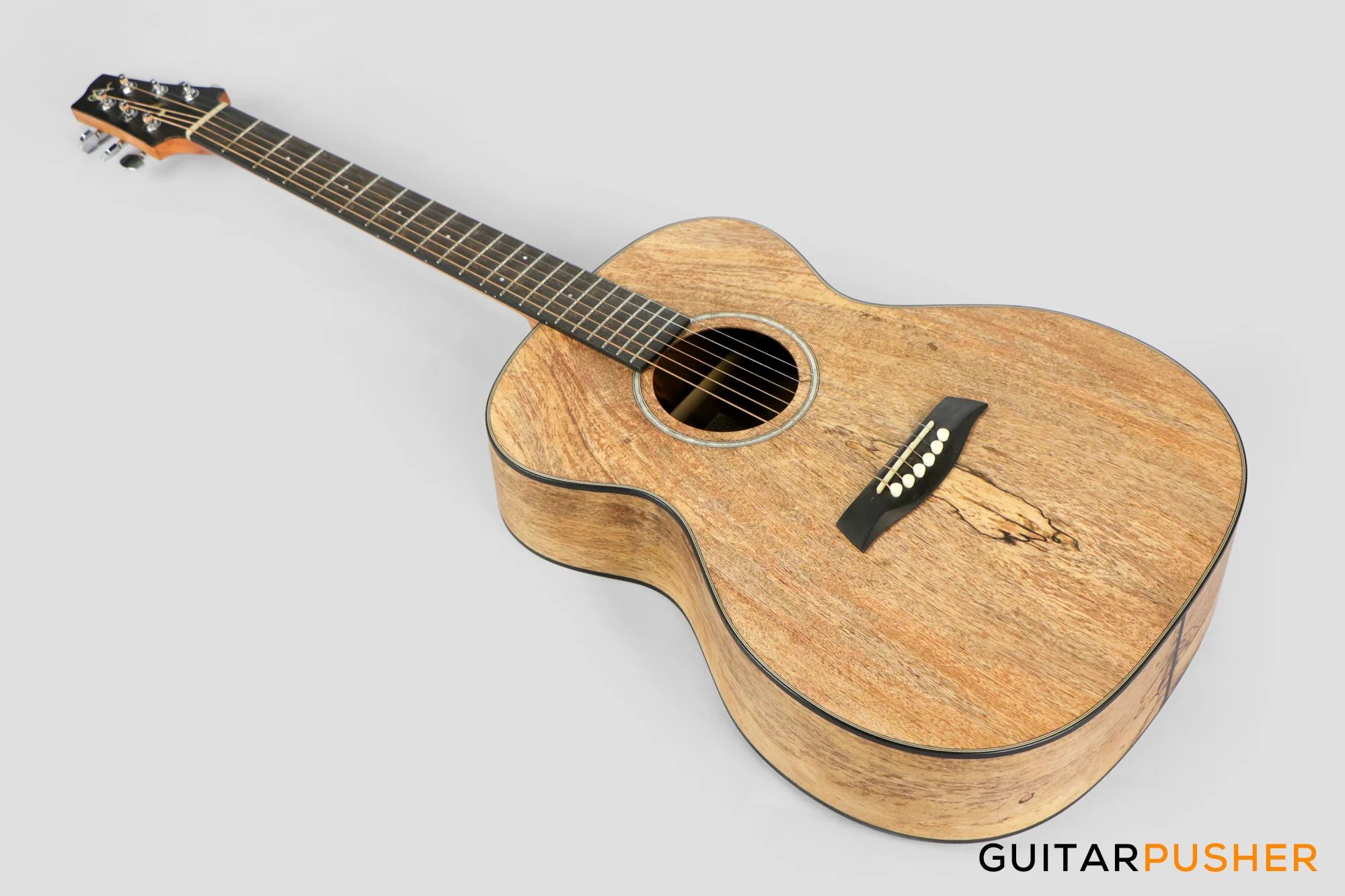 Alama OM All-Solid Wood Mango Acoustic Guitar - Natural - Image 11