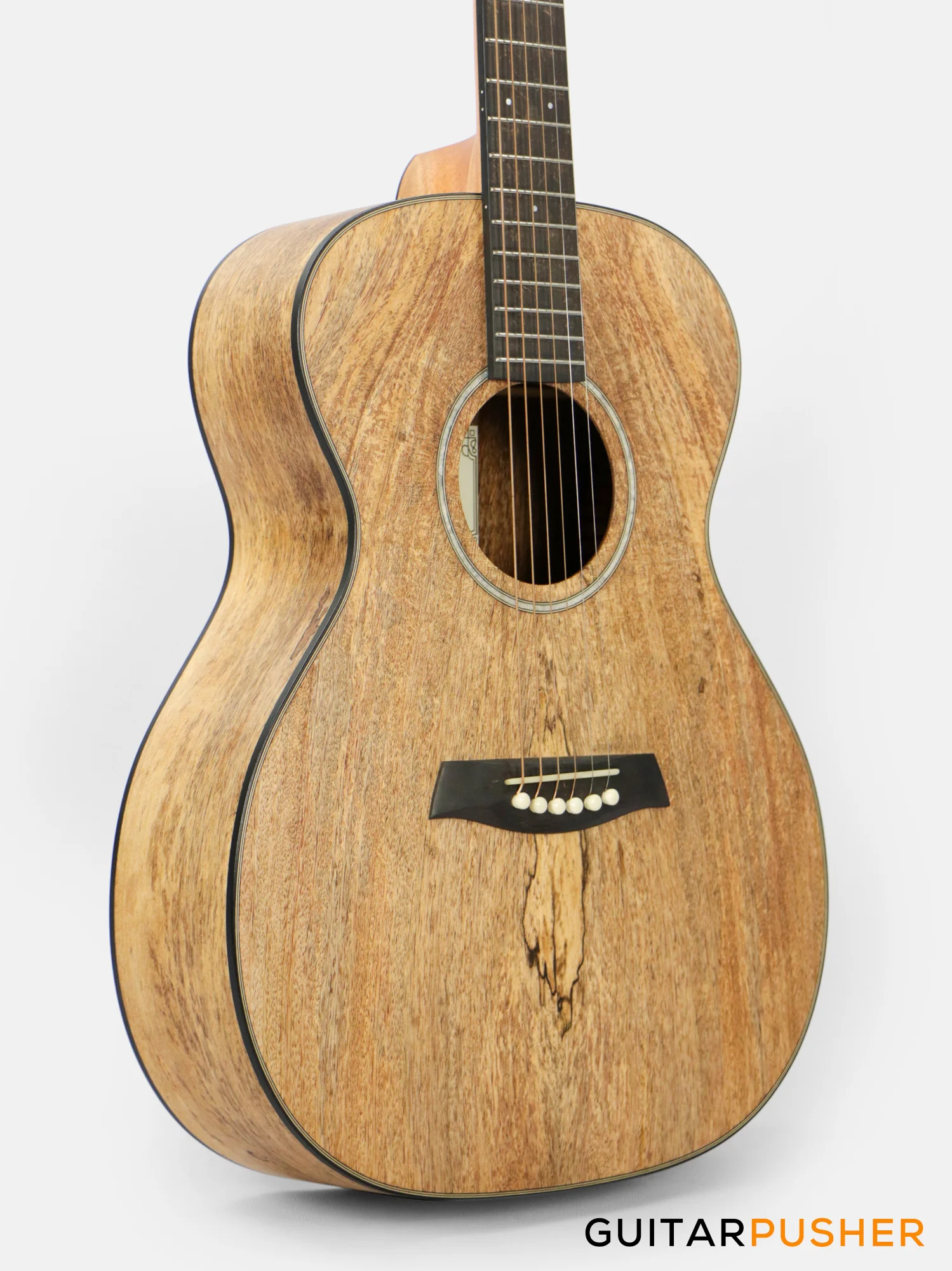 Alama OM All-Solid Wood Mango Acoustic Guitar - Natural - Image 4