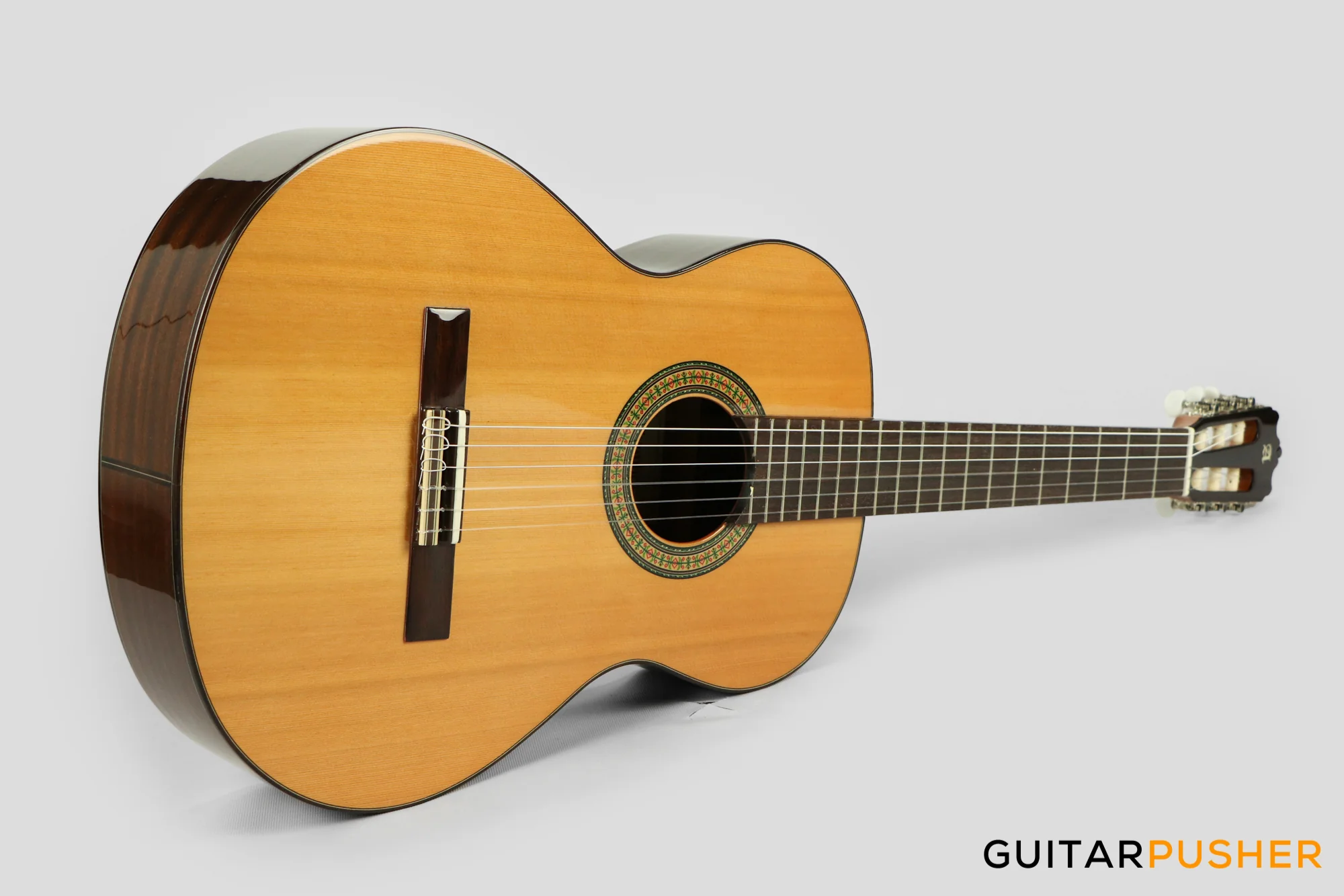 Alhambra Student Series 3 C Solid Red Cedar Top/Mahogany 4/4 Classical Guitar (Natural) - Image 2