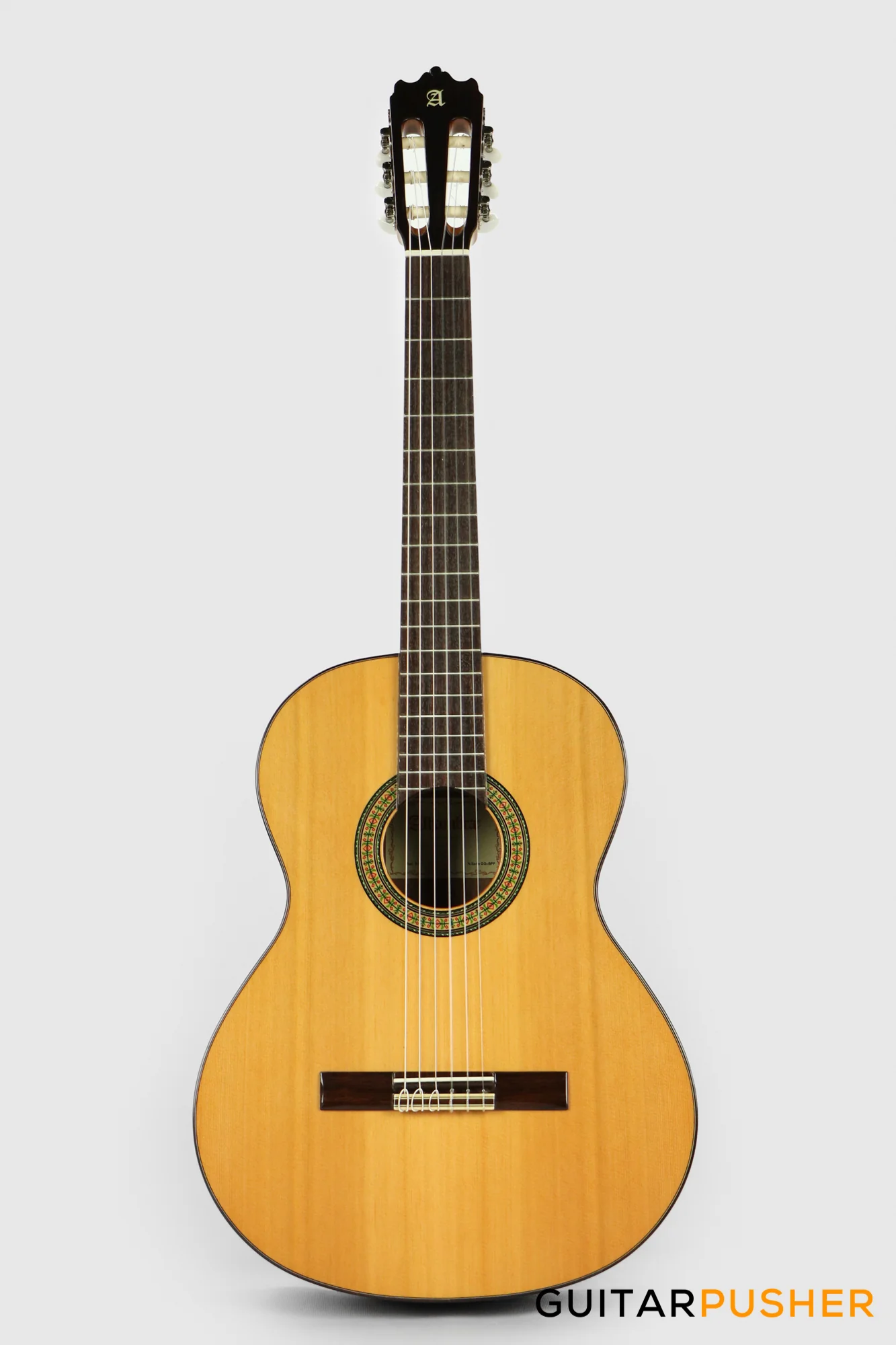 Alhambra Student Series 3 C Solid Red Cedar Top/Mahogany 4/4 Classical Guitar (Natural) - Image 3