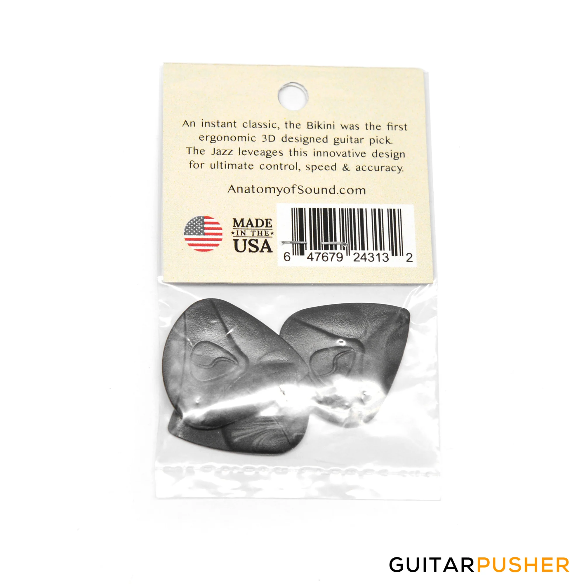 Anatomy of Sound Bikini Jazz Rigid Black 3-pack (647679243132) - Image 3