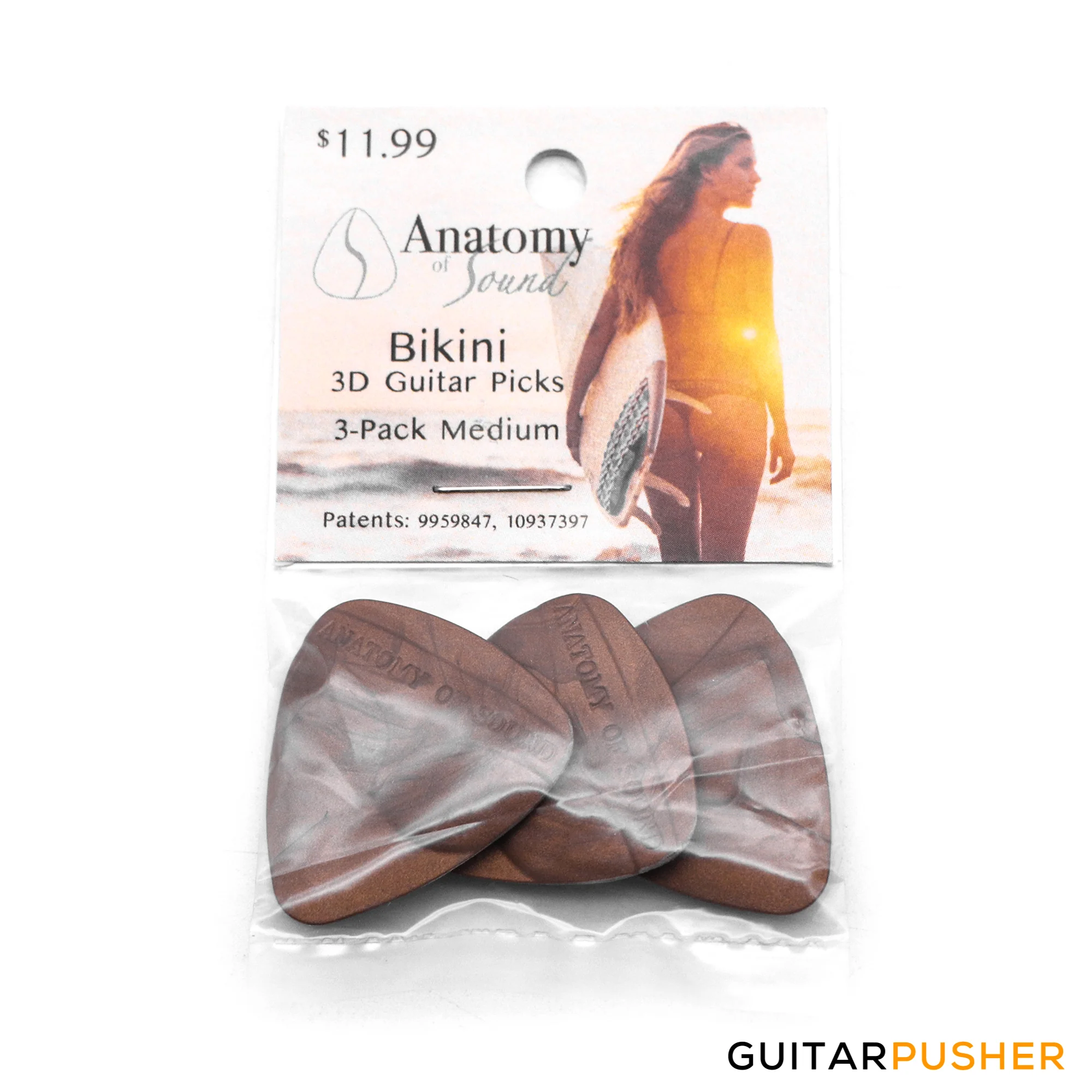 Anatomy of Sound Bikini Standard Medium Brown 3-pack (647679242791) - Image 2