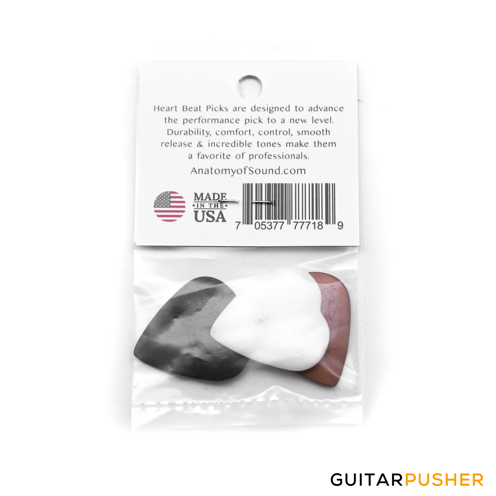 Anatomy of Sound Heart Beat Debossed Jazz Mix 3-pack (705377777189) - Image 3