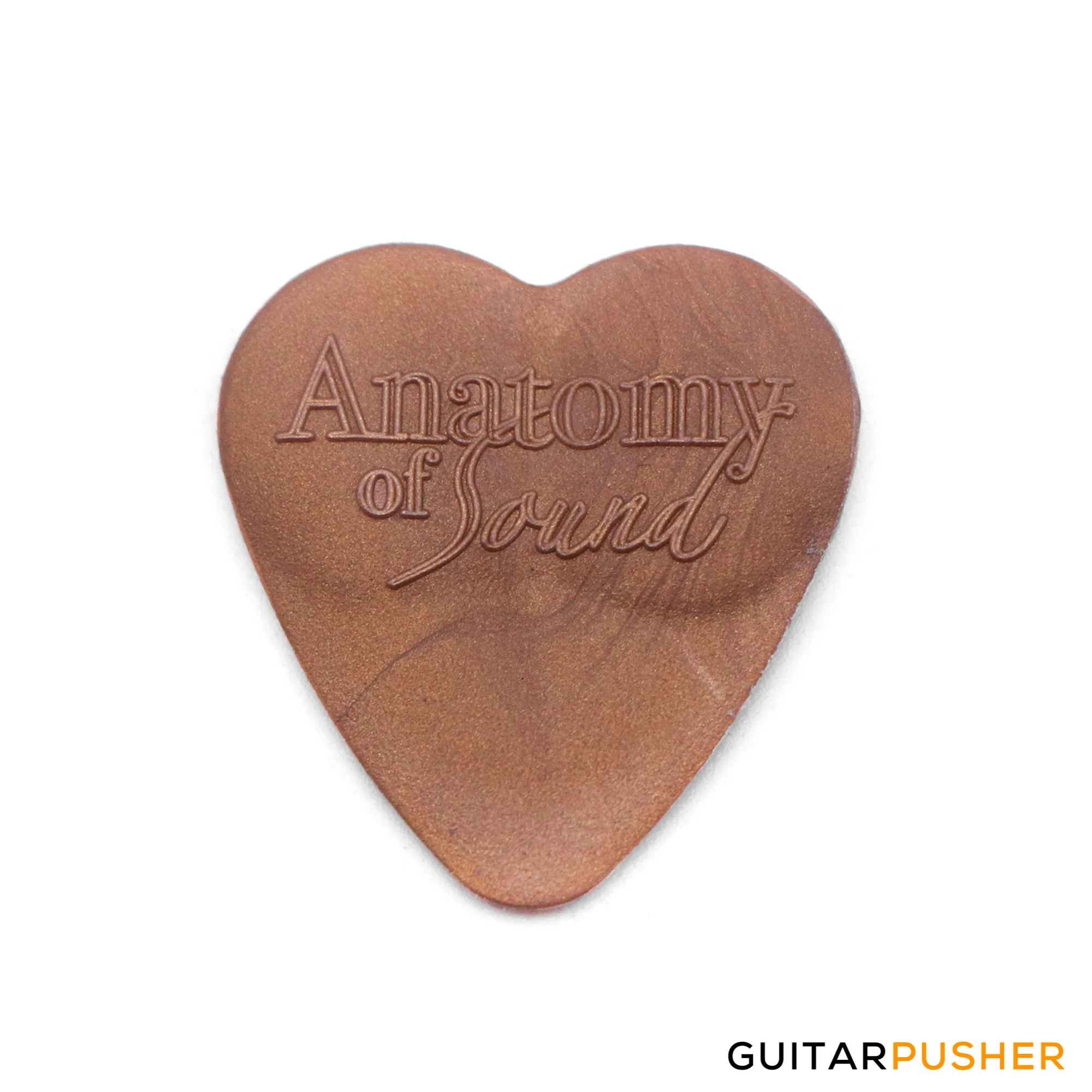 Anatomy of Sound Heart Beat Debossed Standard Medium Brown 3-pack (705377777110) - Image 2