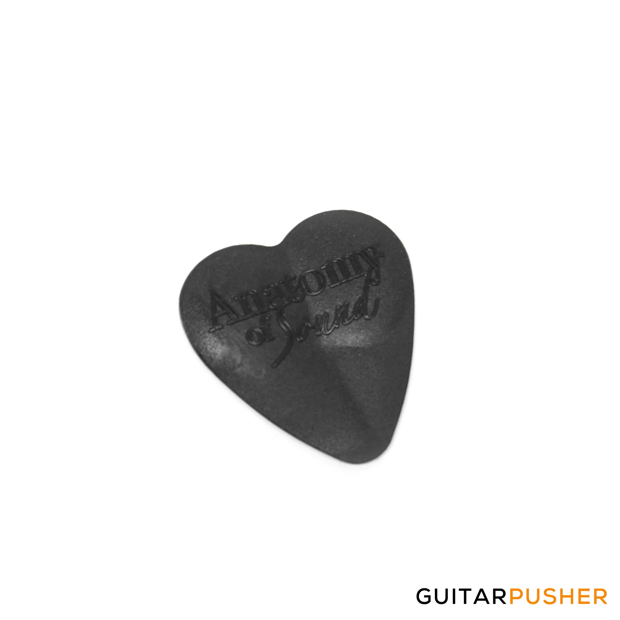 Anatomy of Sound Heart Beat Embossed Standard Rigid Black 1-pc (705377777455)