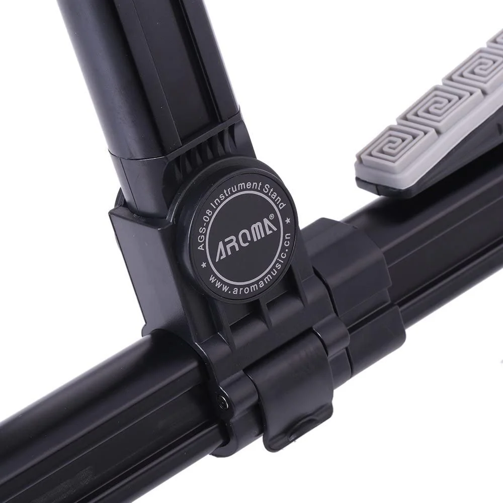 Aroma AGS-08 Aluminum Alloy A-Frame Folding Guitar Stand - Image 5