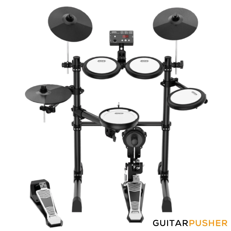 Aroma TDX-16S All-Mesh 5+3 Electronic Drums with Dual Zone Snare and Cymbals - Image 3
