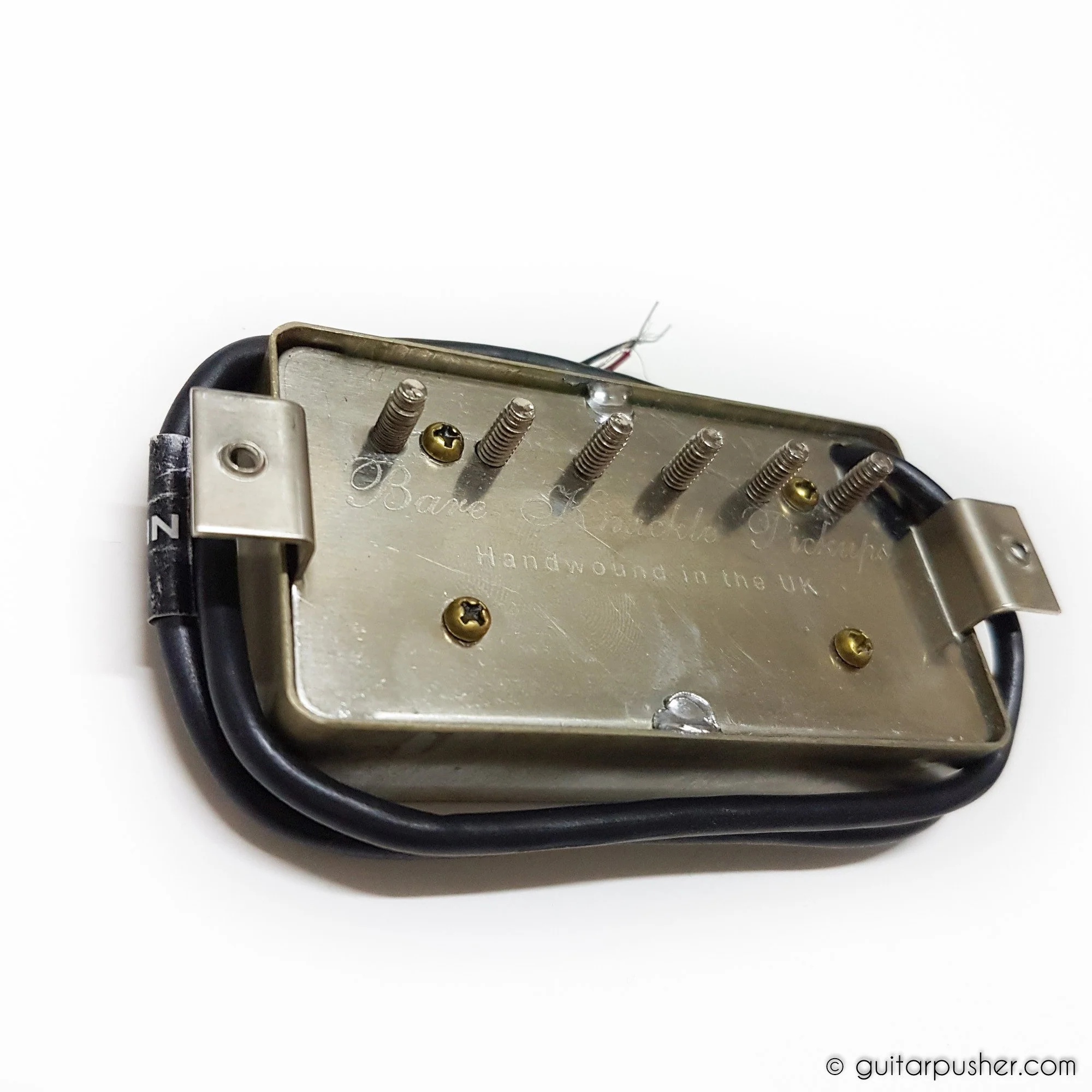 Bareknuckle Abraxas Neck Humbucker Pickup Raw Nickel Aged 4-Conductor - Image 3