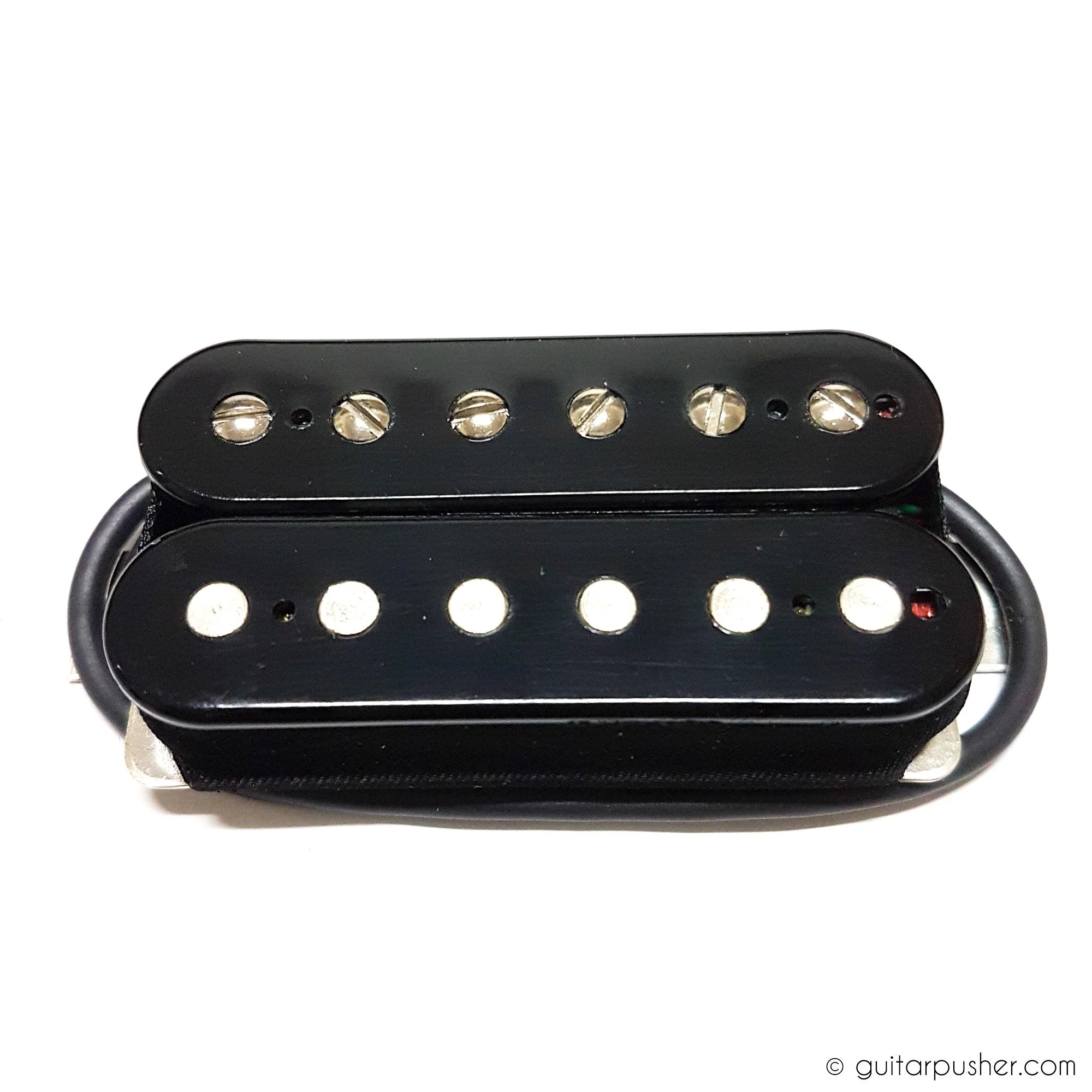 Bareknuckle Black Dog Neck Humbucker Pickup, 4-con, Black