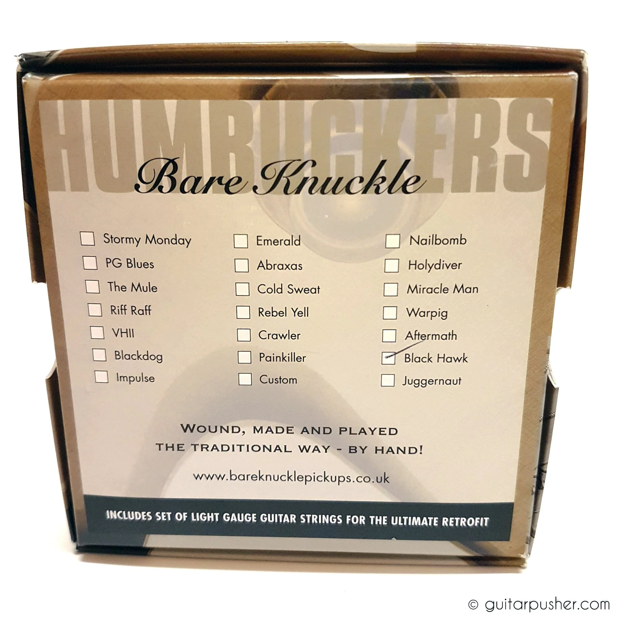 Bareknuckle Black Hawk 7-String Humbucker Pickup Ceramic - Image 4