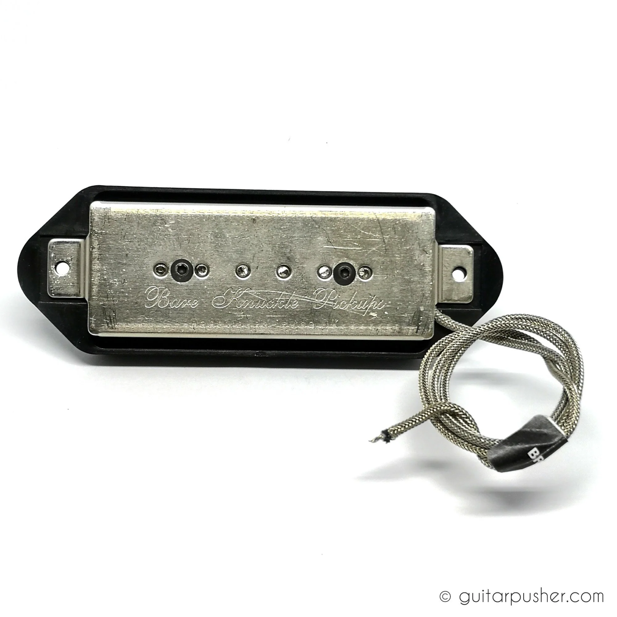 Bareknuckle Blue Note P90 Calibrated Pickup Set Dogear Black - Image 3