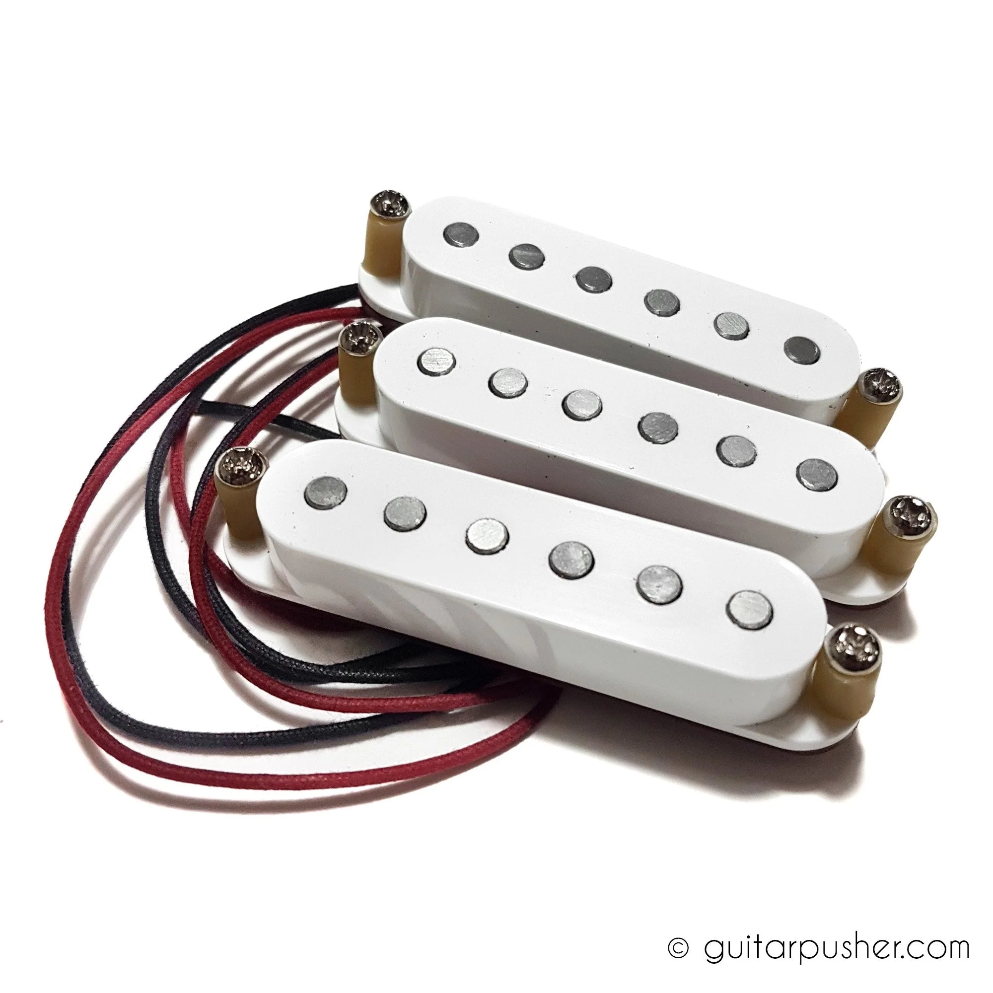 Bareknuckle Boot Camp Brute Force High Gain Strat Pickup Set - White