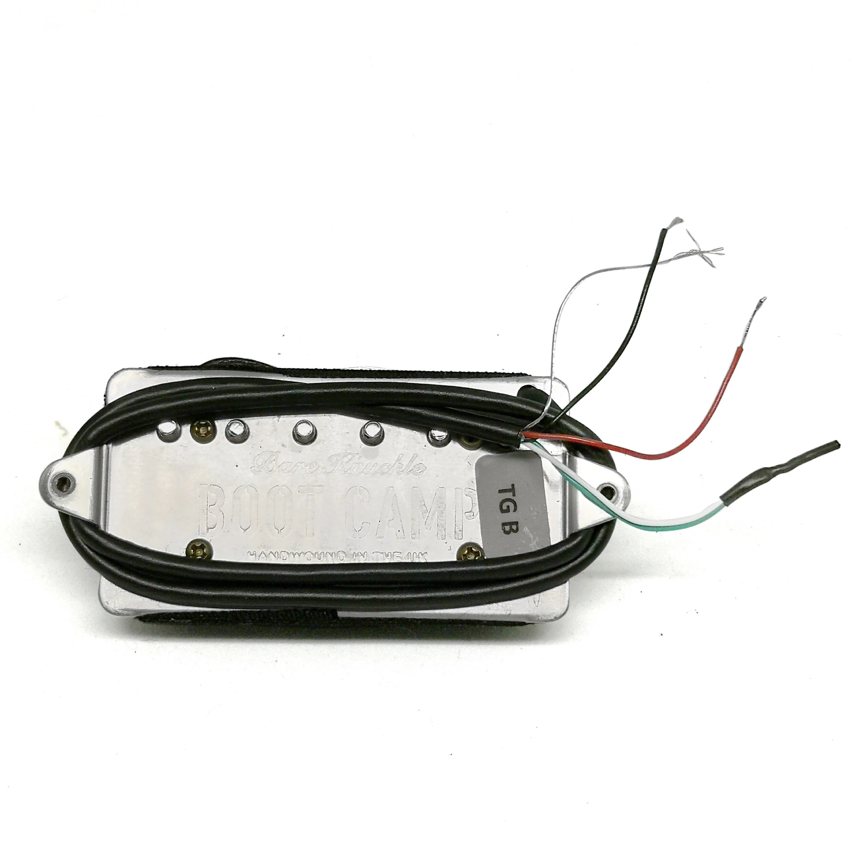 Bareknuckle Boot Camp True Grit Hot Open Humbucker Pickup Set - Zebra - Image 3
