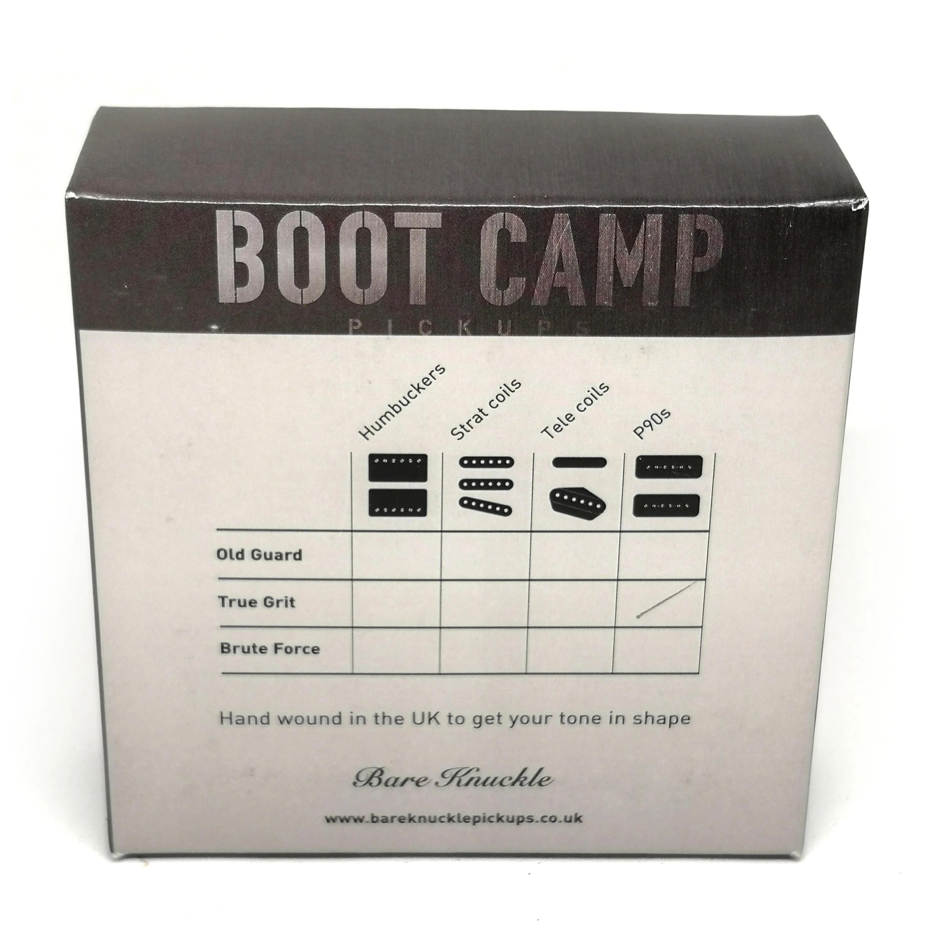 Bareknuckle Boot Camp True Grit Hot P90 Pickup Set - Black - Image 3
