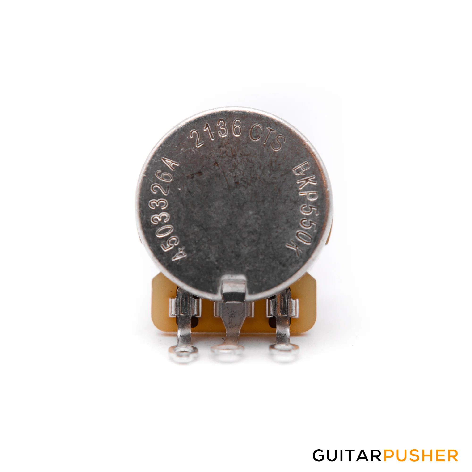Bareknuckle CTS 20% Custom Taper 550k Potentiometer Long 3/4 Shaft Low Torque US Fine Spline - Image 2