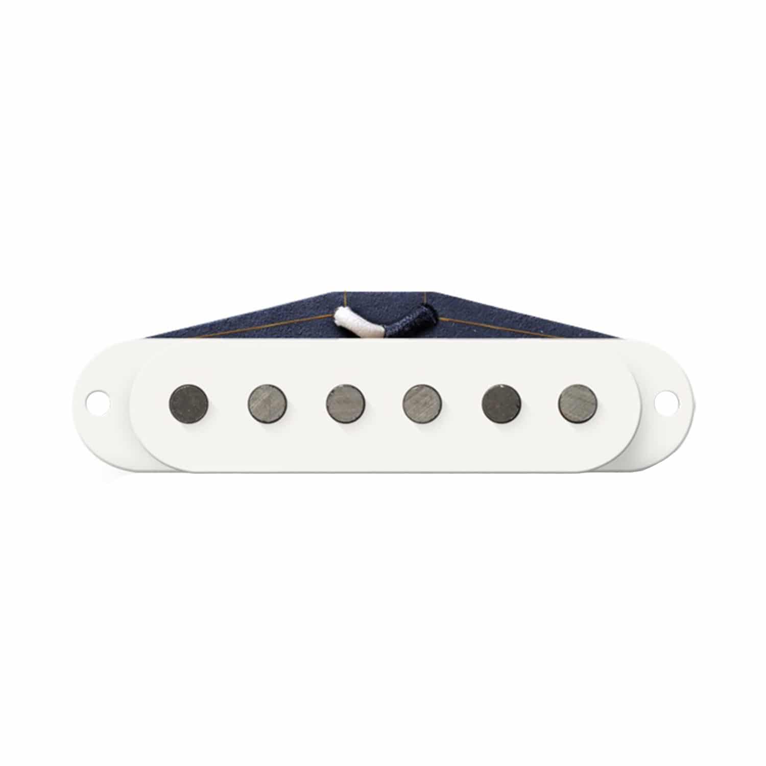 Bareknuckle Irish Tour Calibrated Strat Pickup Set, Flat Poles, RWRP - Parchment White - Image 3