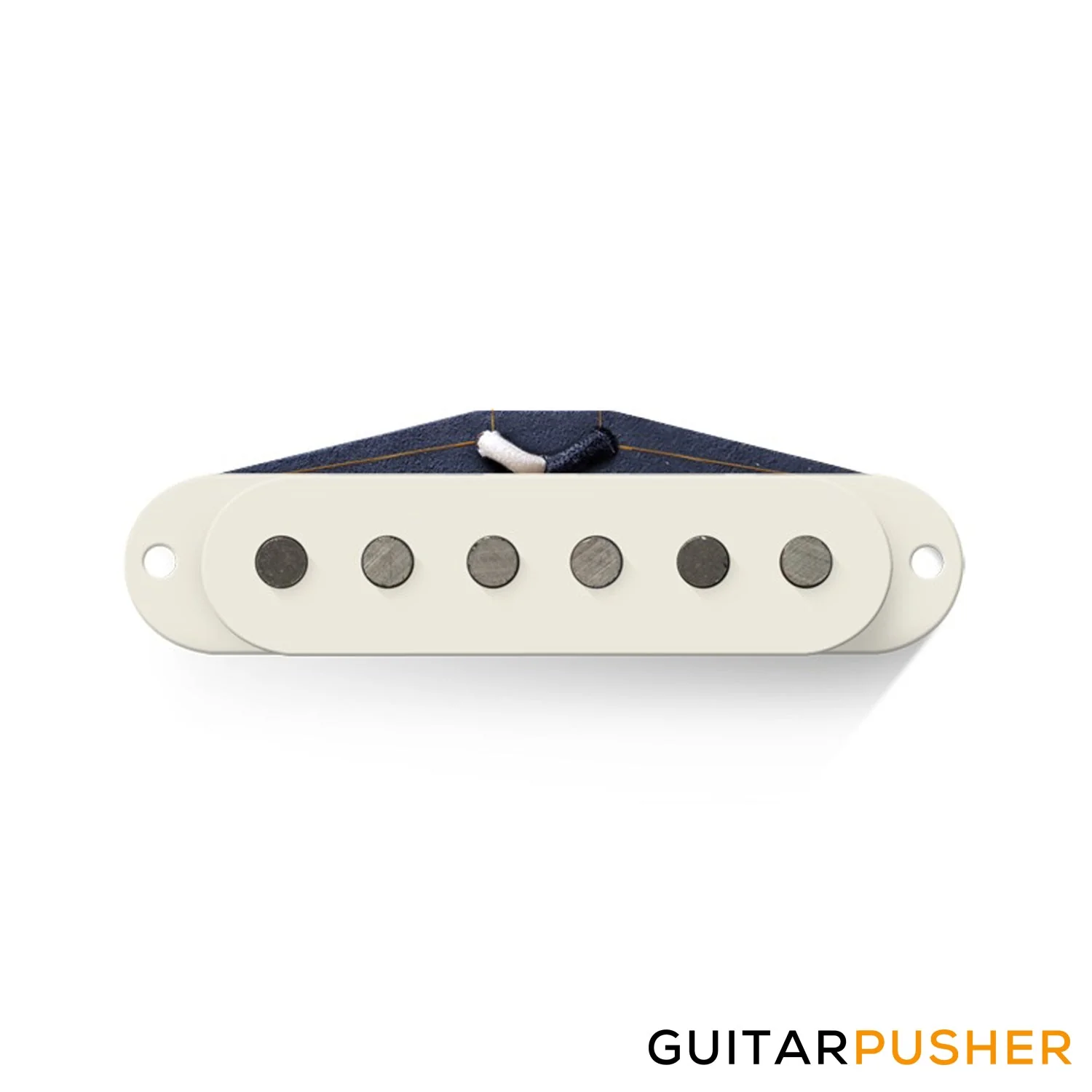 Bareknuckle Irish Tour Middle Single Coil Pickup, Vintage Staggered, RWRP, Parchment White