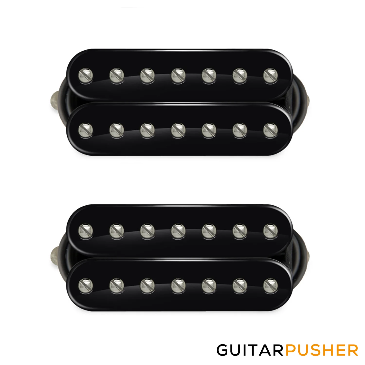 Bareknuckle Juggernaut 7-string Calibrated Humbucker Pickup Set, Open, Black