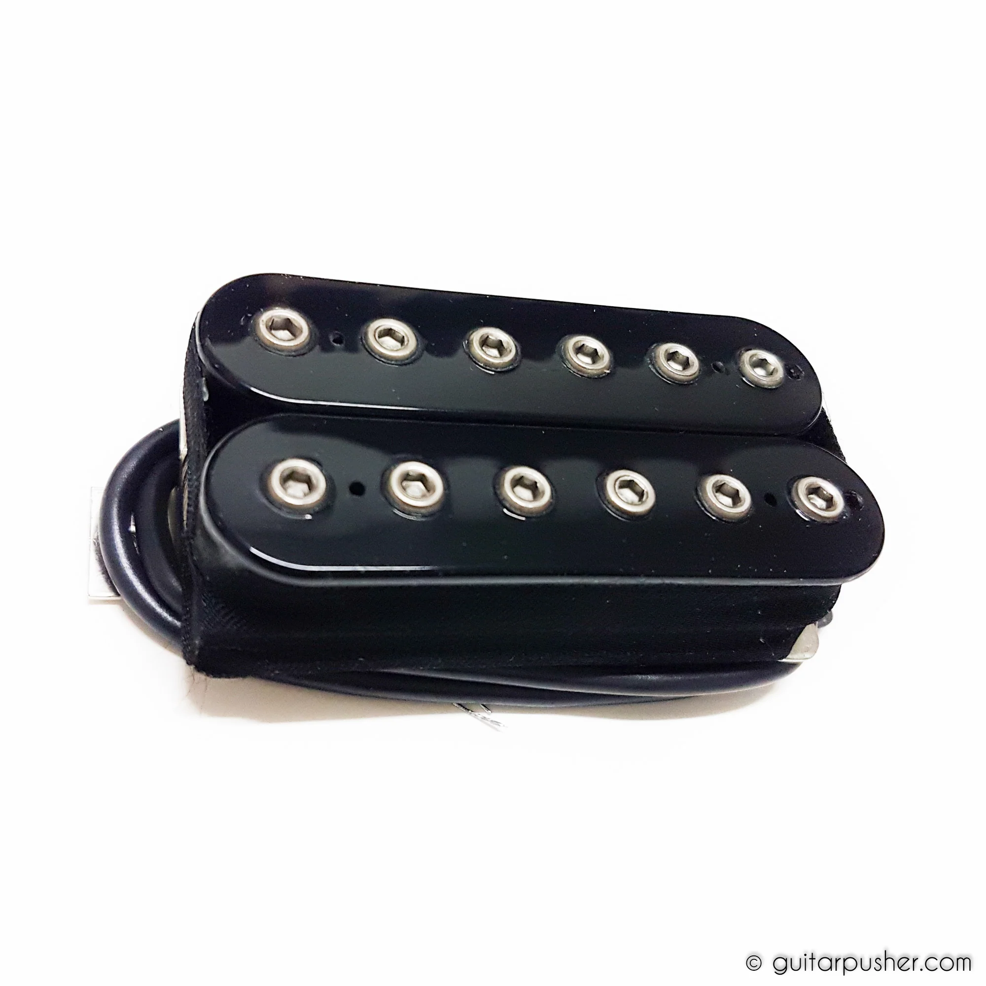 Bareknuckle Juggernaut Bridge Humbucker Pickups F-Spaced - Black Open Nickel Bolts - Image 2