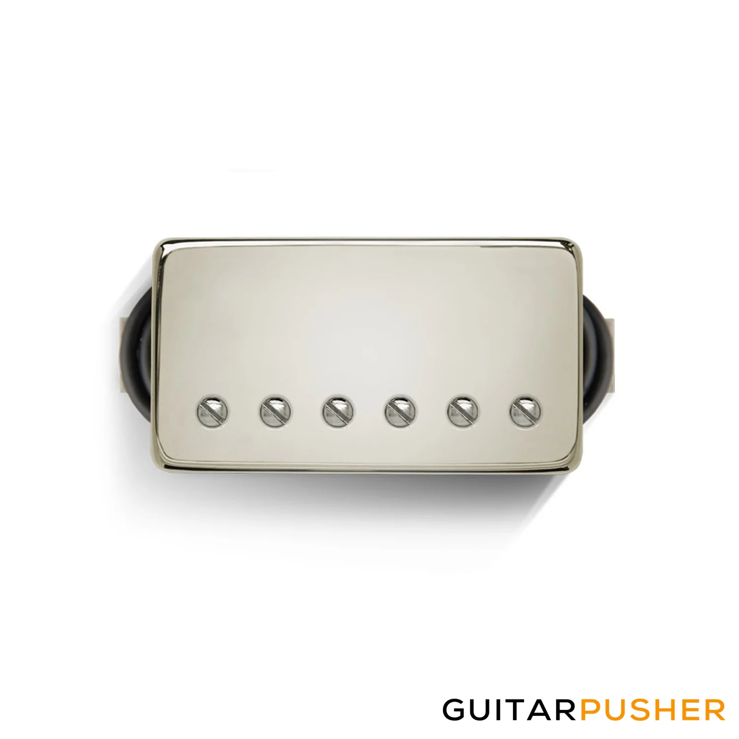 Bareknuckle Mule Bridge Humbucker Pickup, 6-String, Nickel Cover w/ Nickel Screws, 4-Conductor