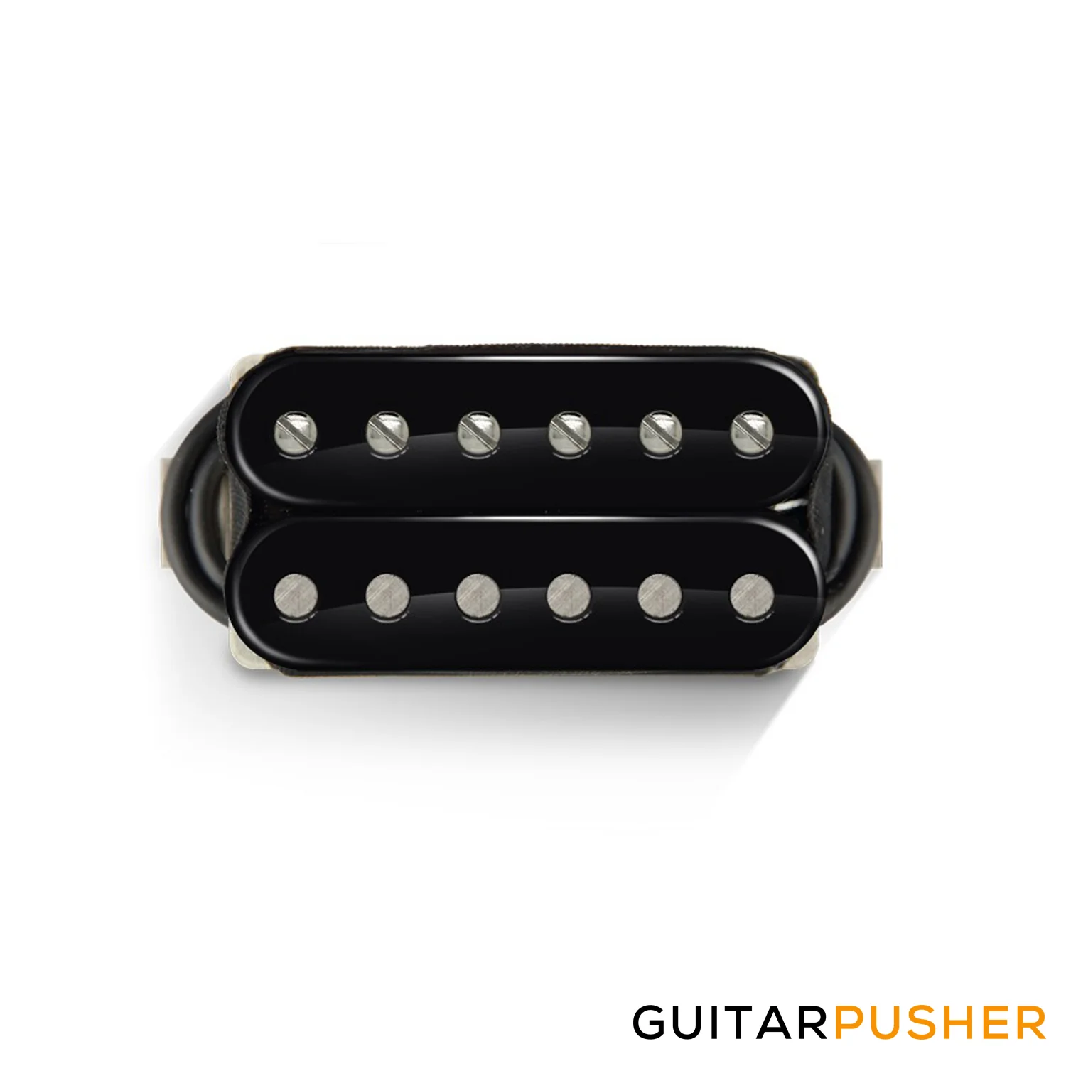 Bareknuckle Mule Neck Humbucker Pickup, Black, 4 conductor
