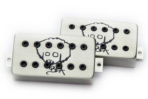 Bareknuckle Silo Rabea "Bea" Masaad Signature Humbucker Pickup Set with Afro Stamp - Image 3