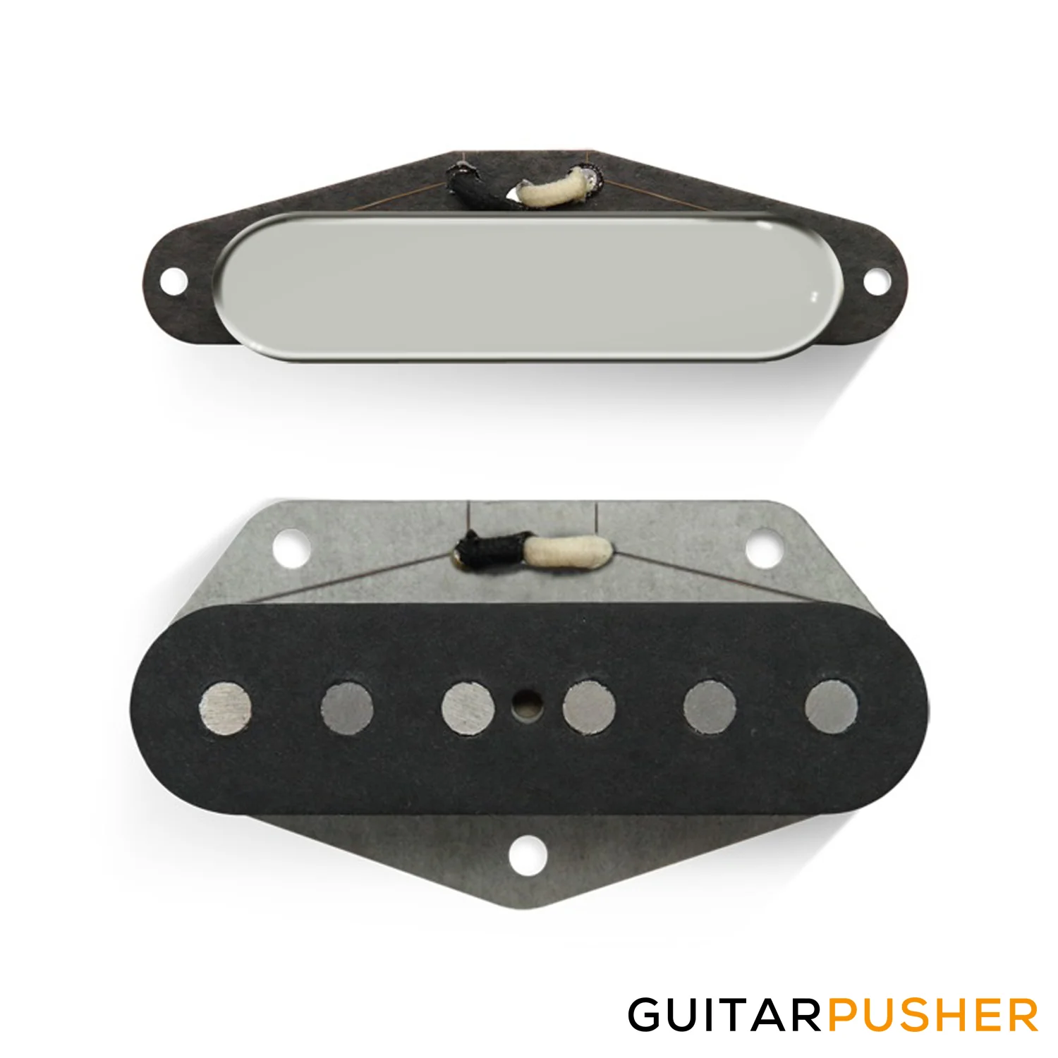 Bareknuckle The Boss Calibrated Tele Pickup Set, RWRP Nickel