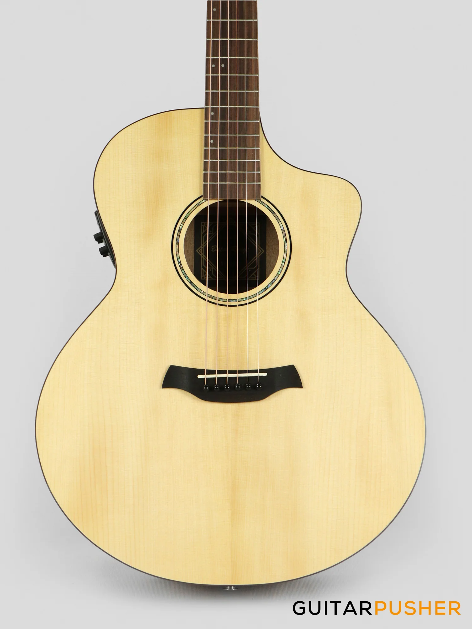 Baton Rouge X11S/FJE Solid Spruce Top/Mahogany Folk Jumbo Acoustic-Electric Guitar