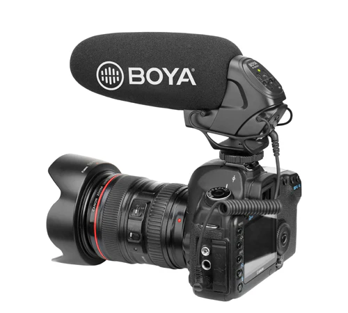 BOYA BY-BM3031 On-Camera Shotgun Microphone - Image 2