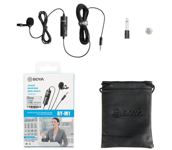 BOYA BY-M1 Omni Directional Lavalier Microphone - Image 5