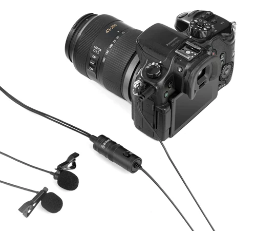 BOYA BY-M1DM Dual Omni-Directional Lavalier Microphone - Image 5