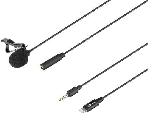 BOYA BY-M2 Clip-On Lavalier Microphone for iOS Devices - Image 3