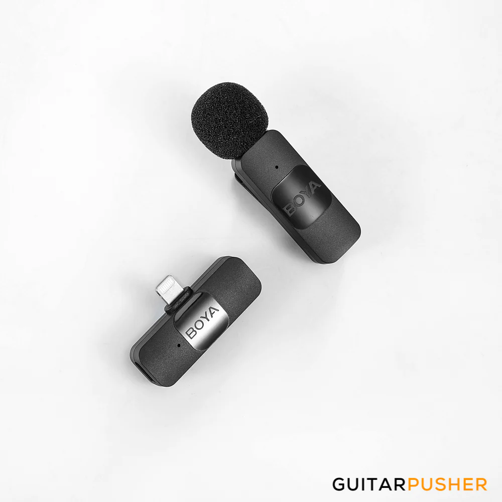 BOYA BY-V1 2.4GHz Ultra-Compact Wireless Microphone System (Lightning Connector for Apple iOS device) - Image 12