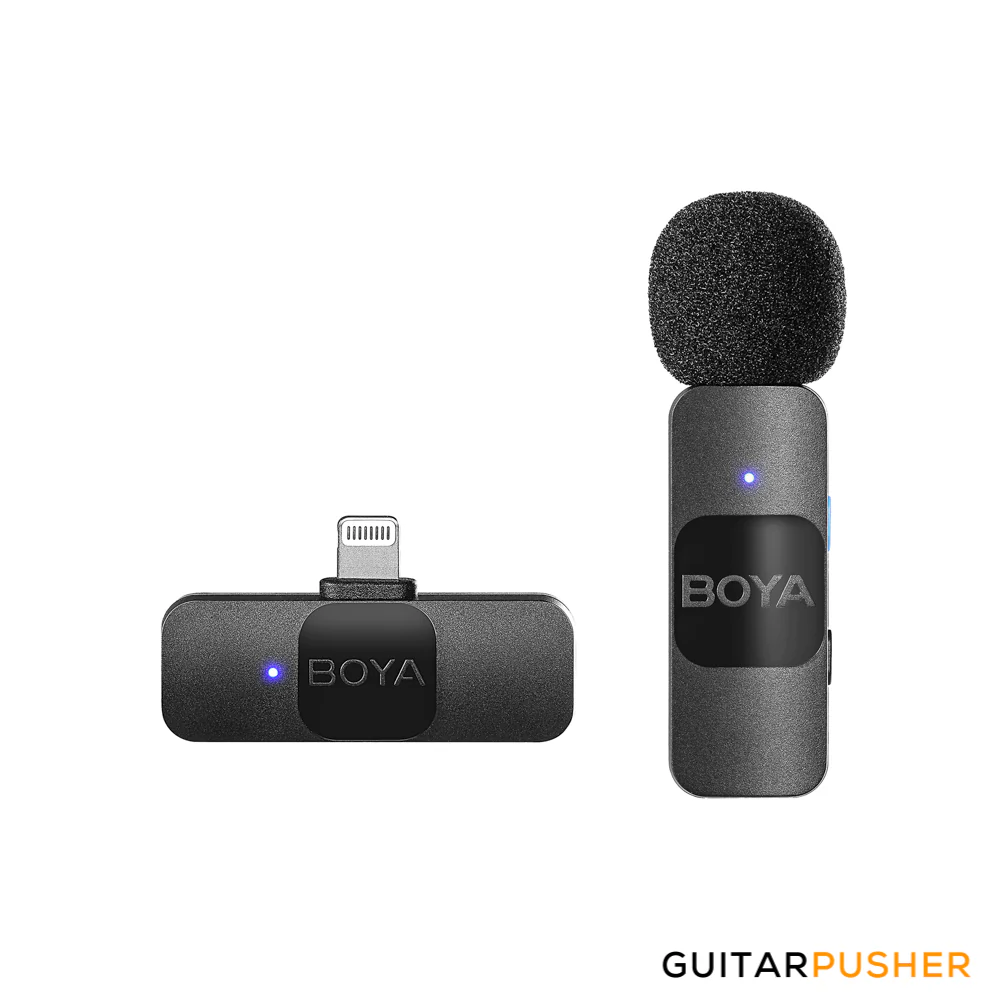 BOYA BY-V1 2.4GHz Ultra-Compact Wireless Microphone System (Lightning Connector for Apple iOS device) - Image 13