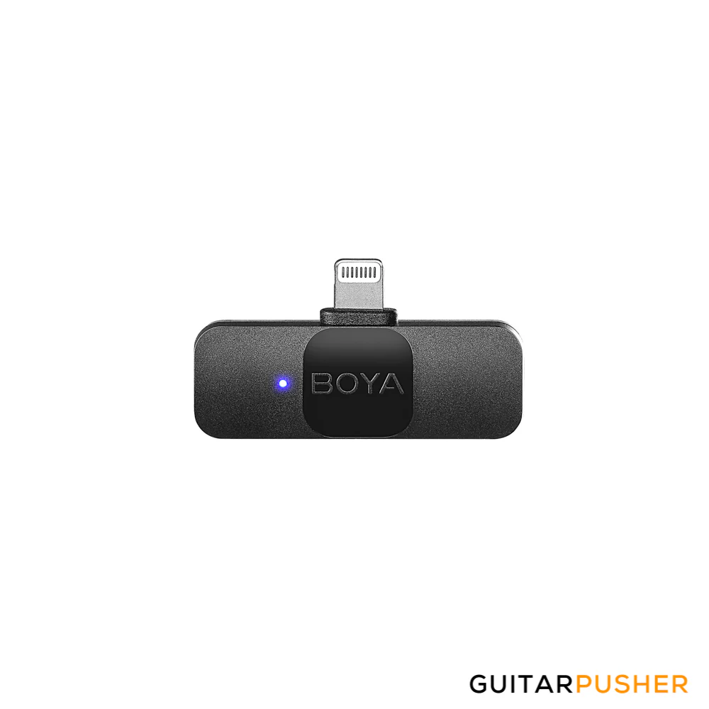 BOYA BY-V1 2.4GHz Ultra-Compact Wireless Microphone System (Lightning Connector for Apple iOS device) - Image 15