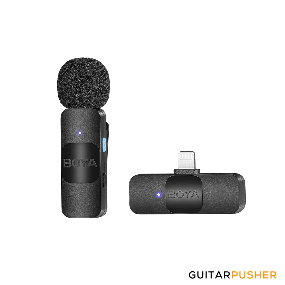BOYA BY-V1 2.4GHz Ultra-Compact Wireless Microphone System (Lightning Connector for Apple iOS device) - Image 4