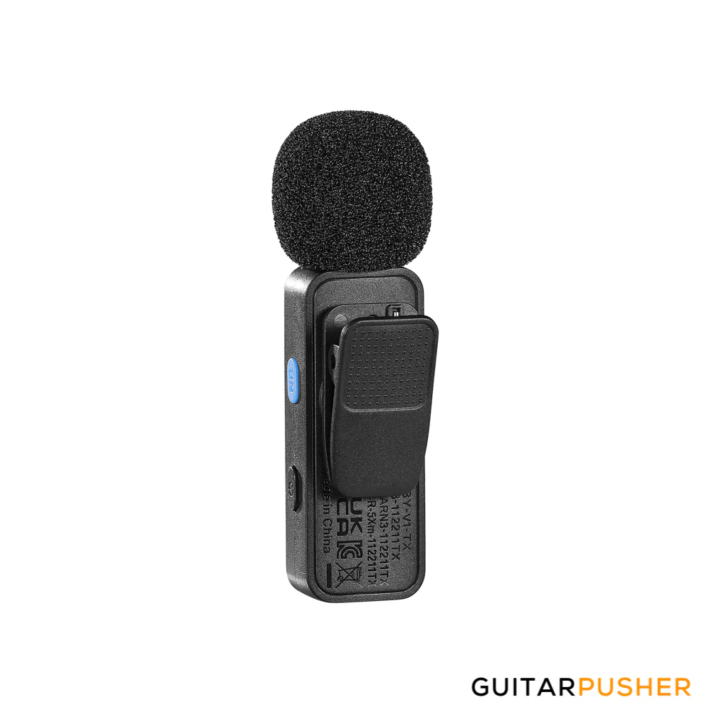 BOYA BY-V1 2.4GHz Ultra-Compact Wireless Microphone System (Lightning Connector for Apple iOS device) - Image 9