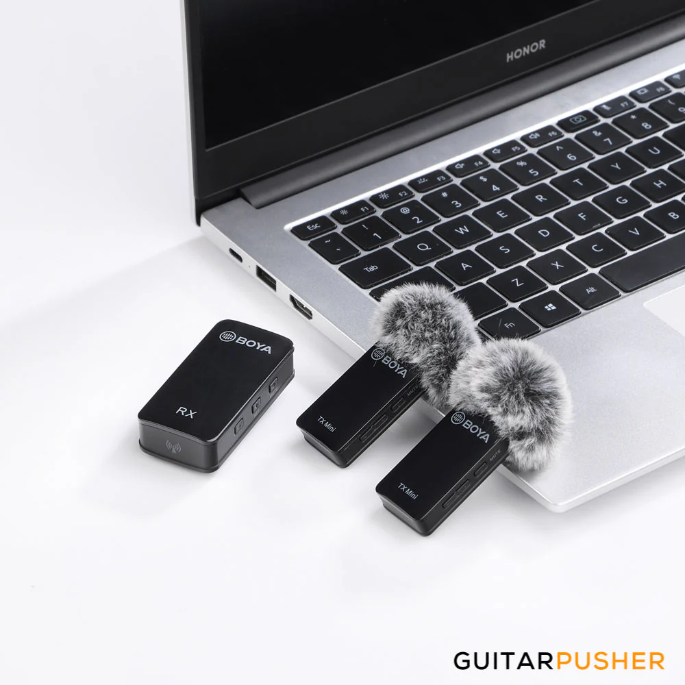 BOYA BY-XM6-S2 MINI Ultracompact 2.4GHz Dual-Channel Wireless Microphone System - Image 10