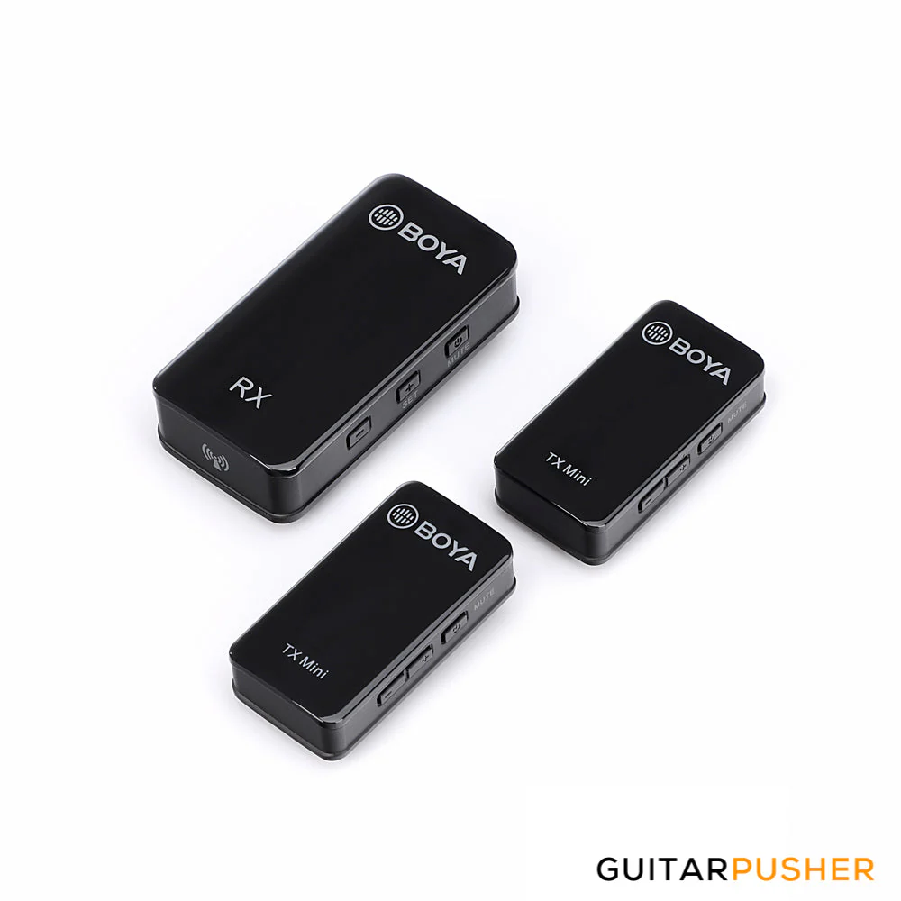 BOYA BY-XM6-S2 MINI Ultracompact 2.4GHz Dual-Channel Wireless Microphone System - Image 5