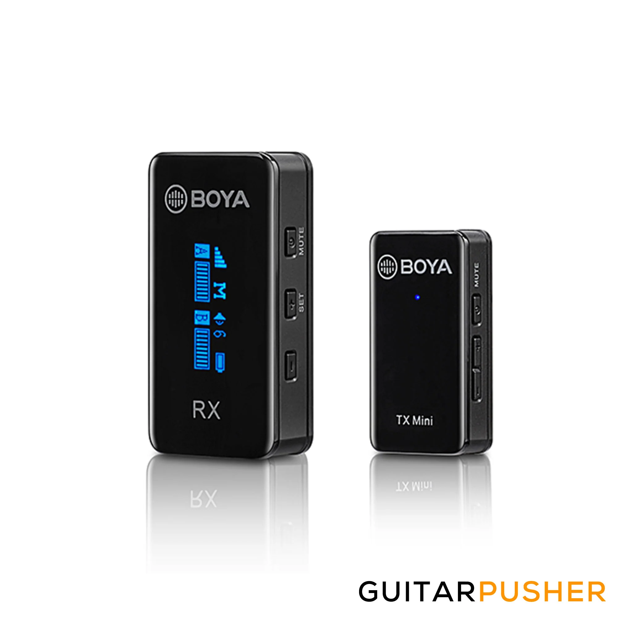 BOYA BY-XM6-S1 MINI Ultracompact 2.4GHz Dual-Channel Wireless Microphone System - Image 2