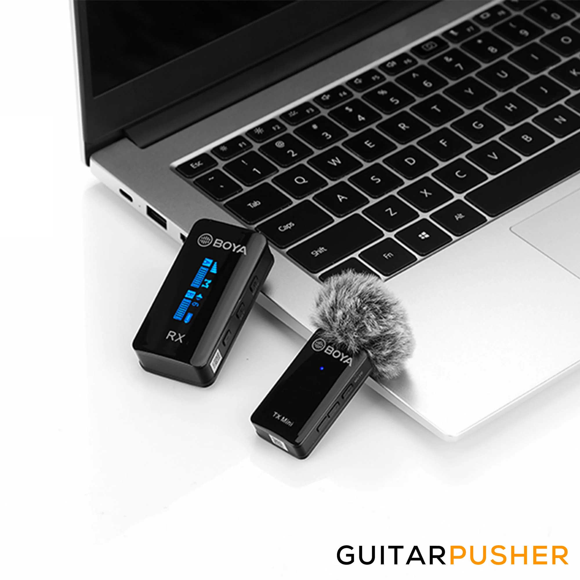 BOYA BY-XM6-S1 MINI Ultracompact 2.4GHz Dual-Channel Wireless Microphone System - Image 3