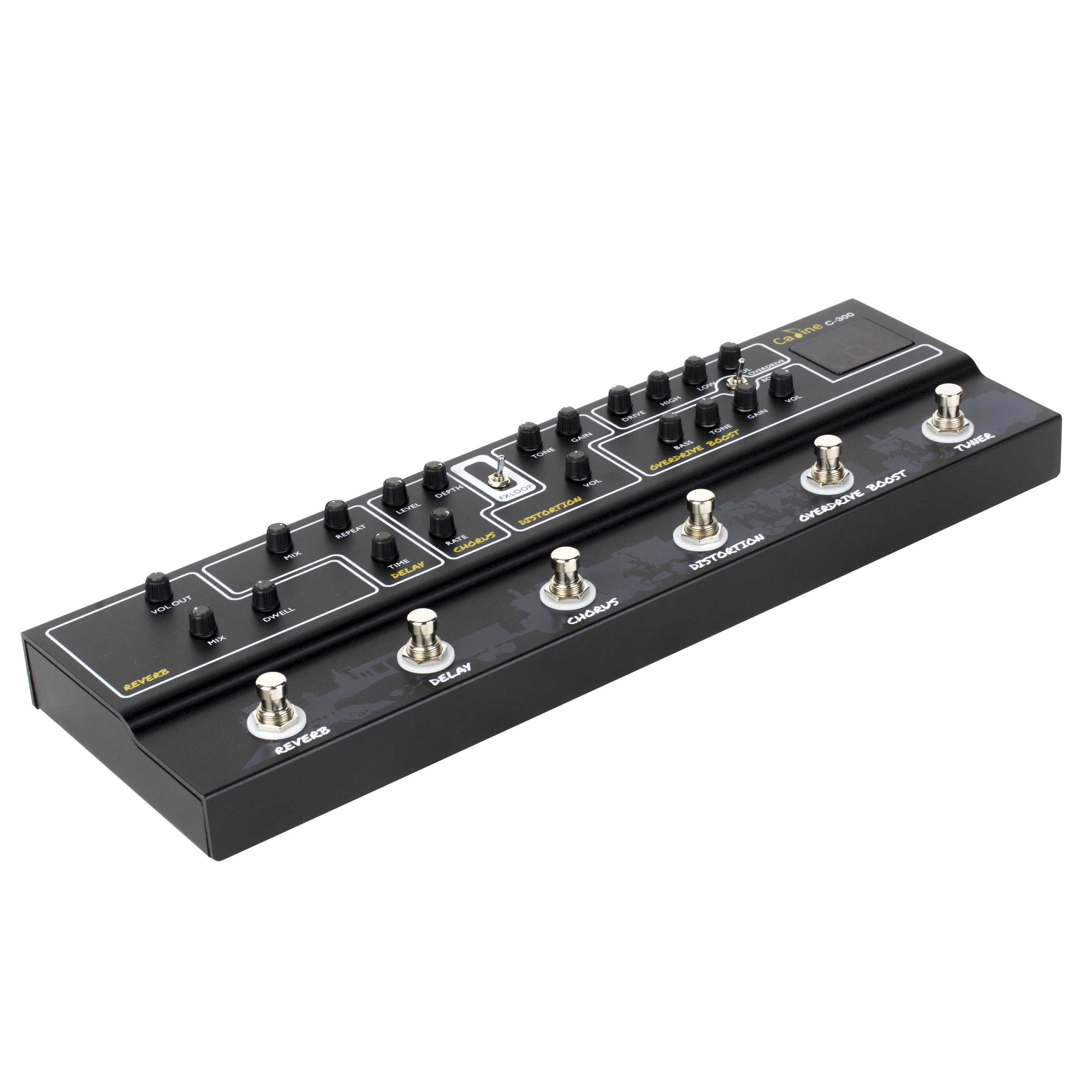 Caline C300 Analog Multi Effect Pedal - Image 5