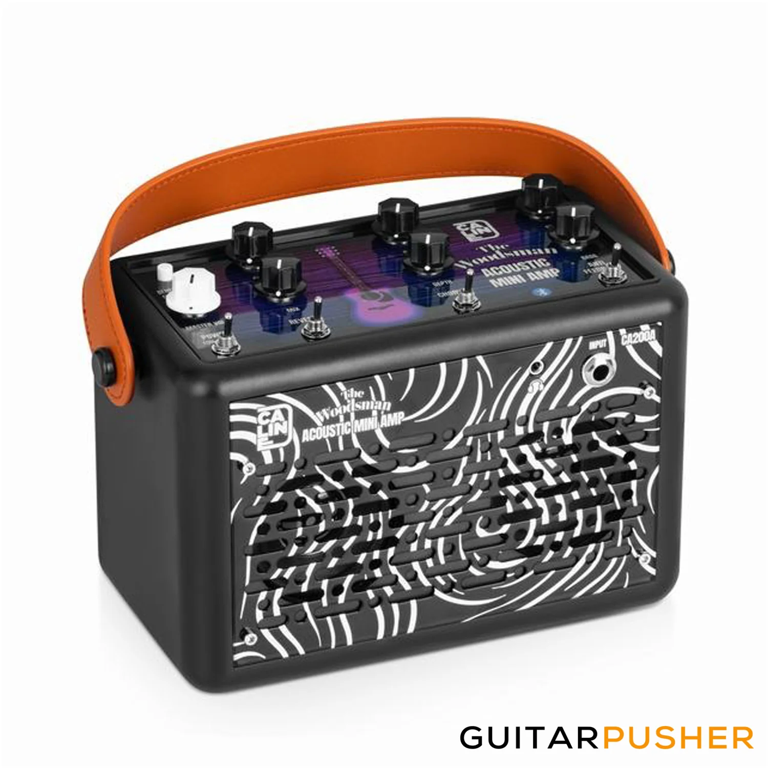 Caline CA-200 A Woodsman Mini Desktop Acoustic Guitar Amplifier w/ Effects & Bluetooth - Image 5