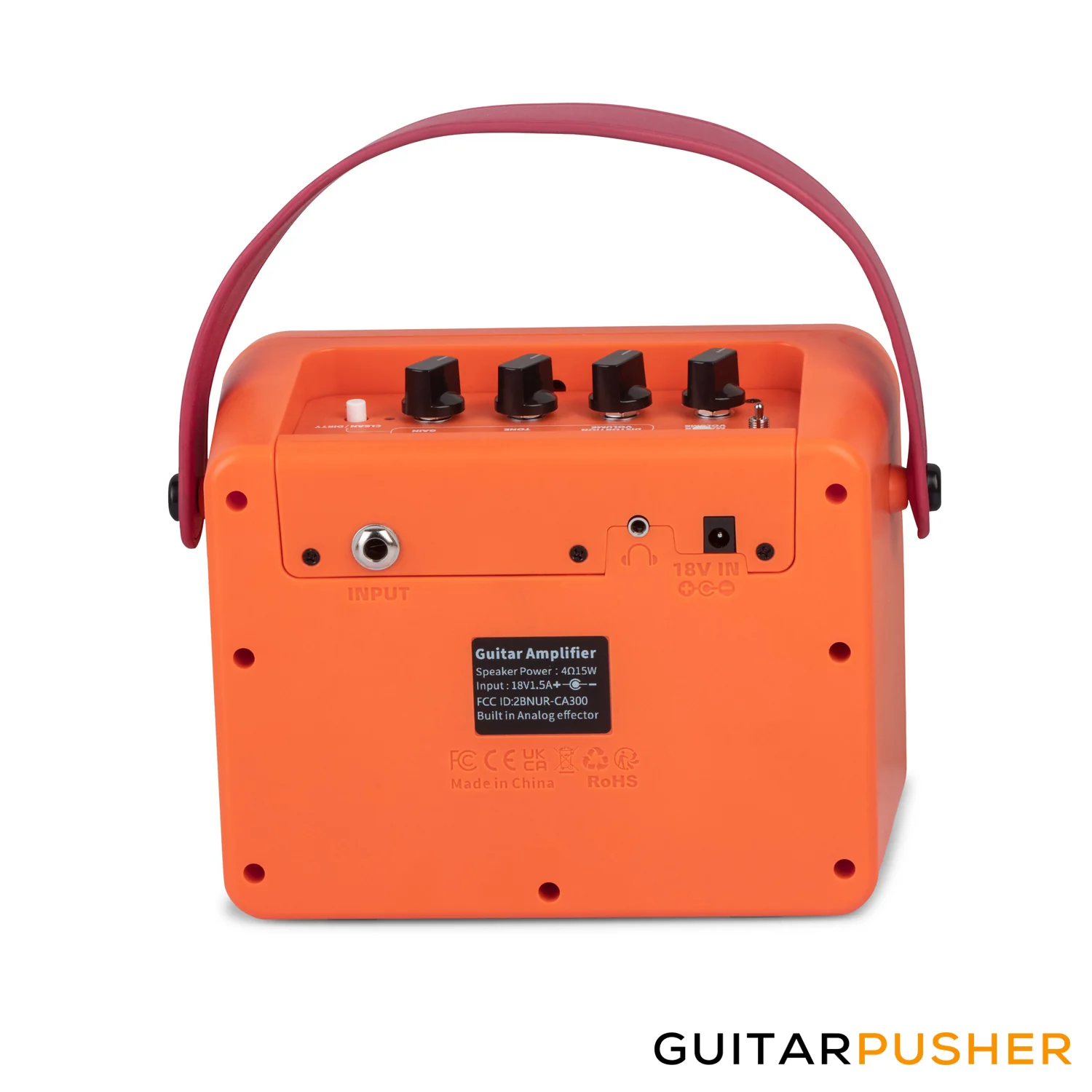 Caline CA-300 G Tube-Simulated Mini Desktop Electric Guitar Amplifier w/ Bluetooth - Image 3
