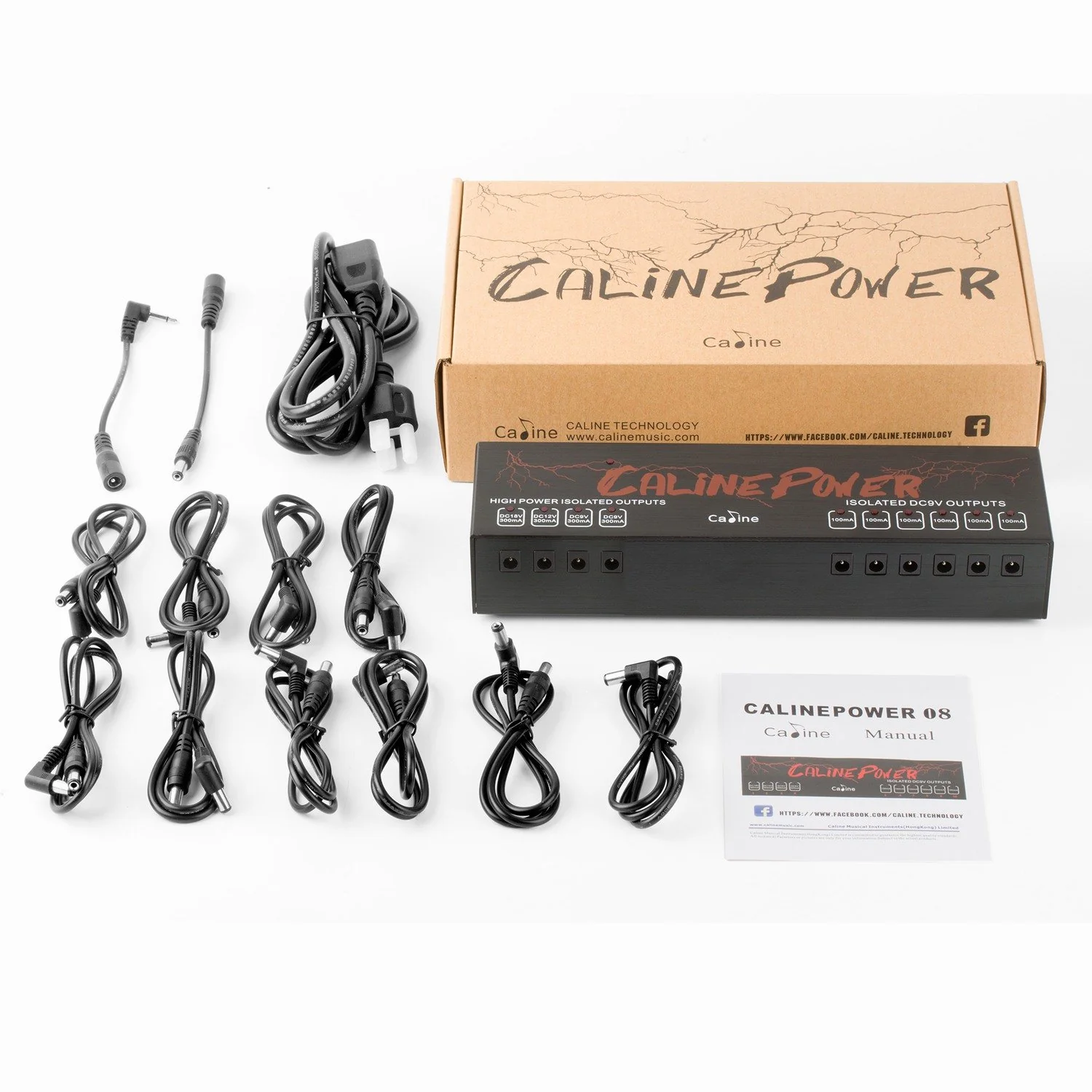 Caline CP-08 Isolated Power Supply 10 Isolated Outlets DC 9 12 18V - Image 6