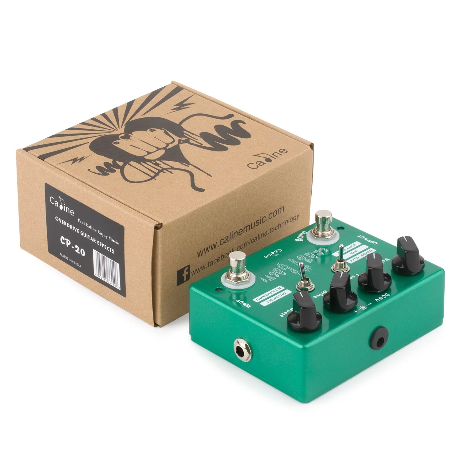 Caline CP-20 Crazy Cacti Overdrive / Boost Pedal - Image 5