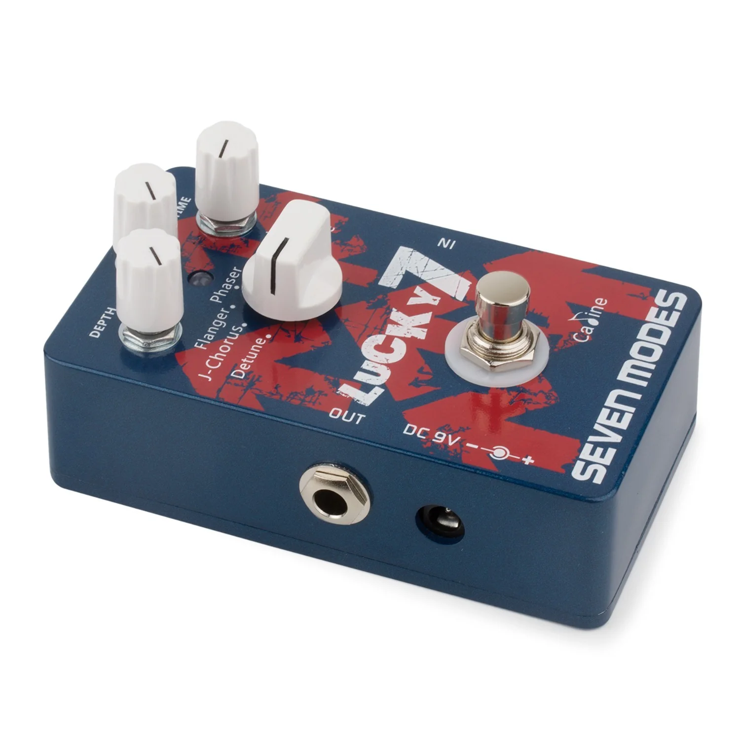 Caline CP-38 Lucky 7 Modulation Pedal (Chorus, Flange, Vibe, Trem, Phase) - Image 4