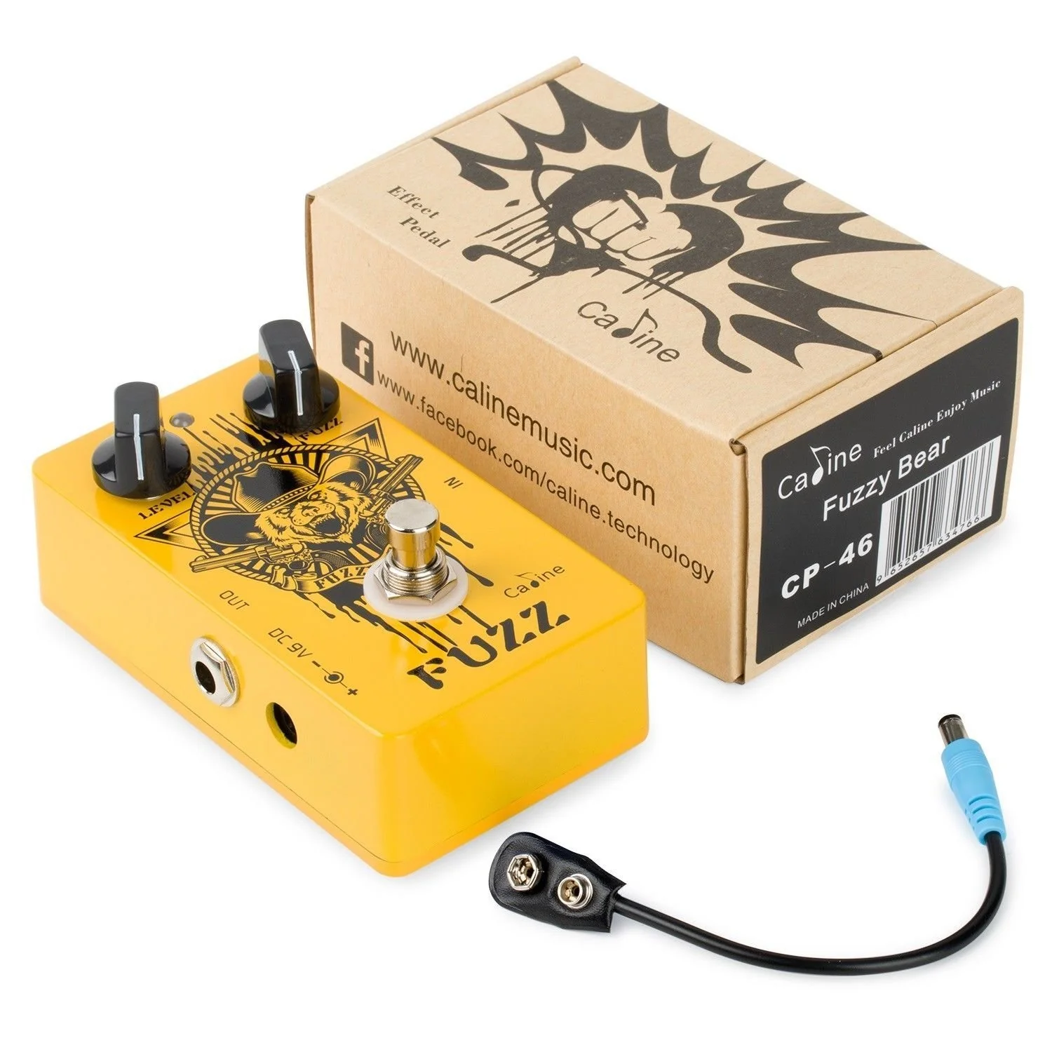 Caline CP-46 Fuzzy Bear Germanium Fuzz Pedal - Image 5